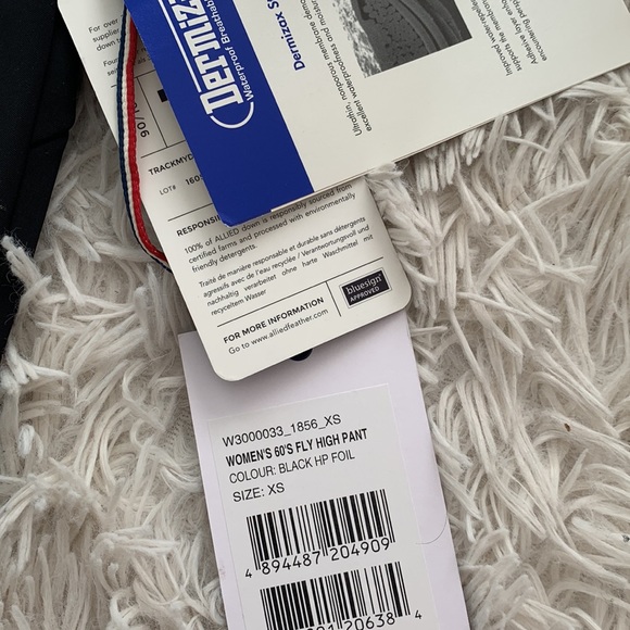 Perfect Moment fly high metallic rip stoop-trimmed high rise flared ski pants - Picture 6 of 16